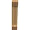 Ekena Millwork Traditional Slat Rough Sawn Bracket, Western Red Cedar, 6"W x 24"D x 32"H BKT06X24X32TRA06RWR - alternate 2